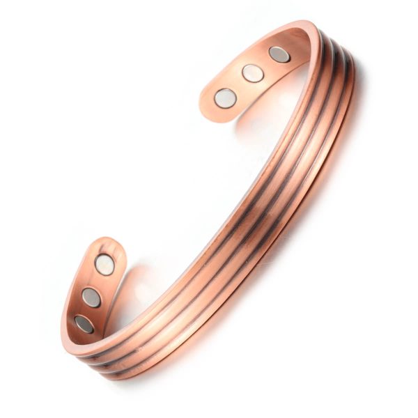 Bio Magnetic Copper Therapy Bangle with 6 Ultra Strength Magnets - Image 4