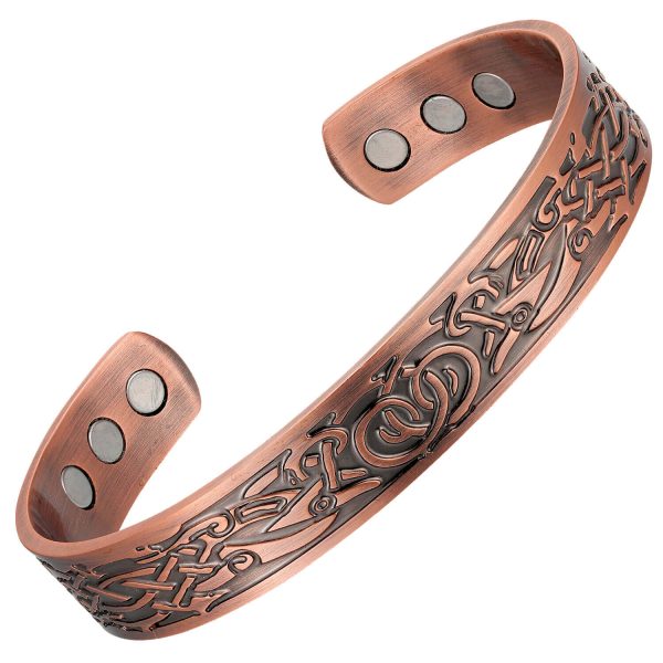 Bio Magnetic Copper Therapy Bangle with 6 Ultra Strength Magnets