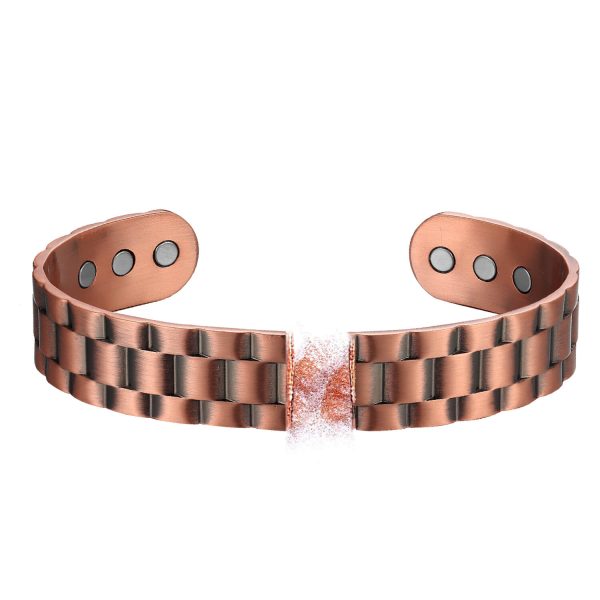 Bio Magnetic Copper Therapy Bangle with 6 Ultra Strength Magnets - Image 3