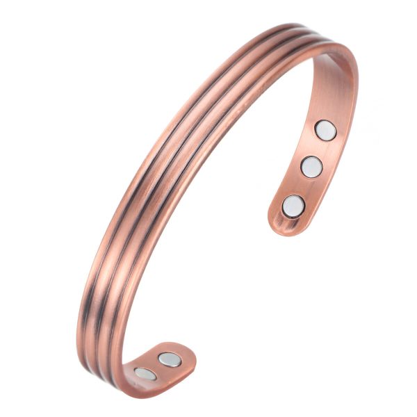 Bio Magnetic Copper Therapy Bangle with 6 Ultra Strength Magnets - Image 5