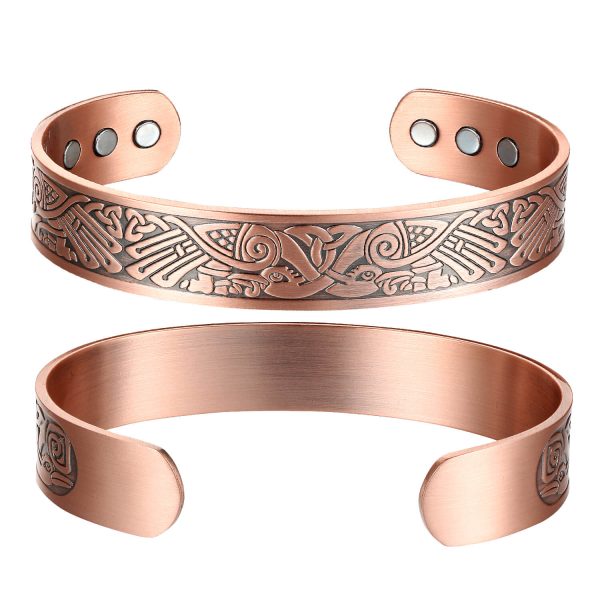 Tribal Copper Therapy Bracelet S6