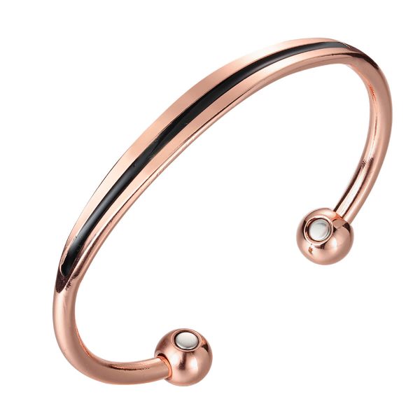 Bio Magnetic Copper Therapy Bangle with 2 Ultra Strength Magnets