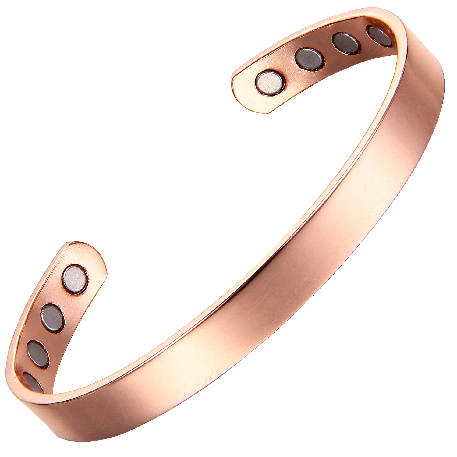 Bio Magnetic Copper Therapy Bangle with 8 Ultra Strength Magnets