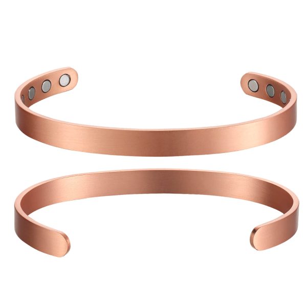 Bio Magnetic Copper Therapy Bangle with 8 Ultra Strength Magnets - Image 5