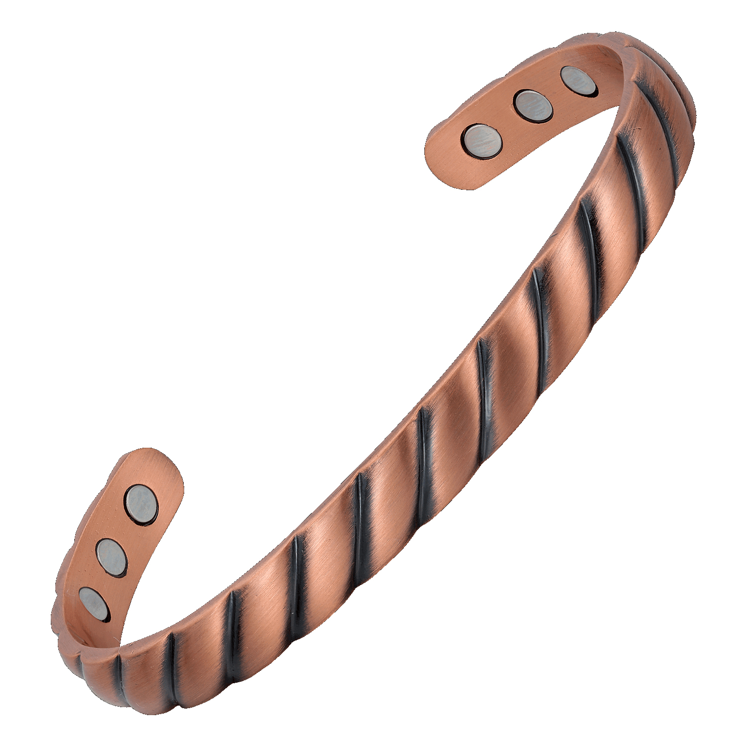 Bio Magnetic Copper Therapy Bangle with 6 Ultra Strength Magnets