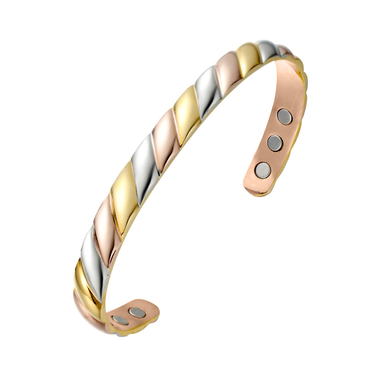 Bio Magnetic Copper Therapy Bangle with 6 Ultra Strength Magnets