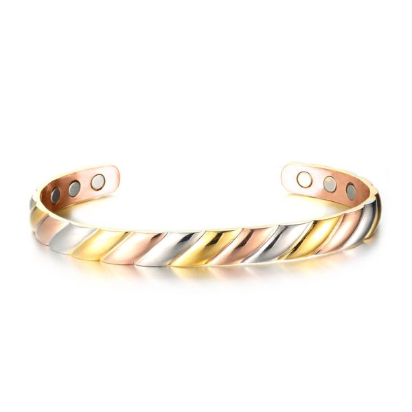 Bio Magnetic Copper Therapy Bangle with 6 Ultra Strength Magnets - Image 3