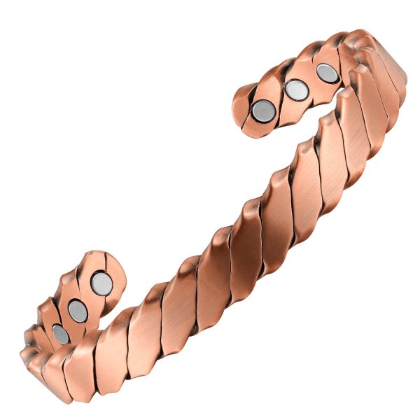 Bio Magnetic Copper Therapy Bangle with 6 Ultra Strength Magnets