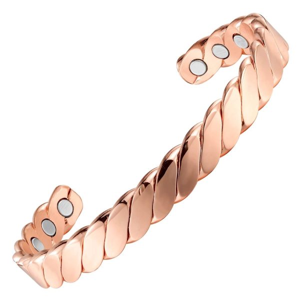 Bio Magnetic Copper Therapy Bangle with 6 Ultra Strength Magnets