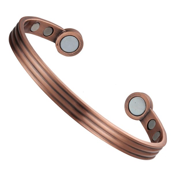 Bio Magnetic Copper Therapy Bangle with 6 Ultra Strength Magnets - Image 4