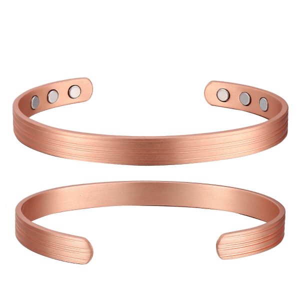 Bio Magnetic Copper Therapy Bangle with 6 Ultra Strength Magnets - Image 3