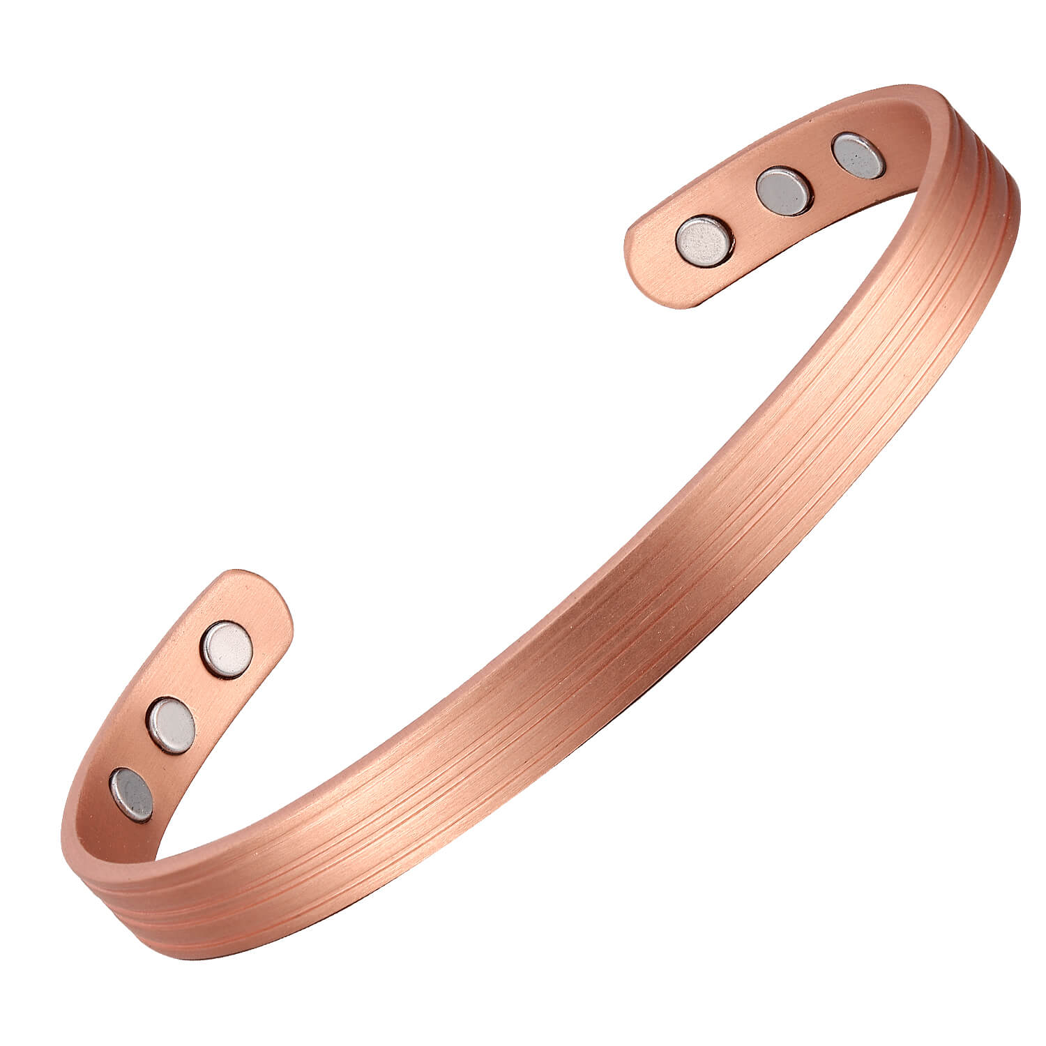 Bio Magnetic Copper Therapy Bangle with 6 Ultra Strength Magnets