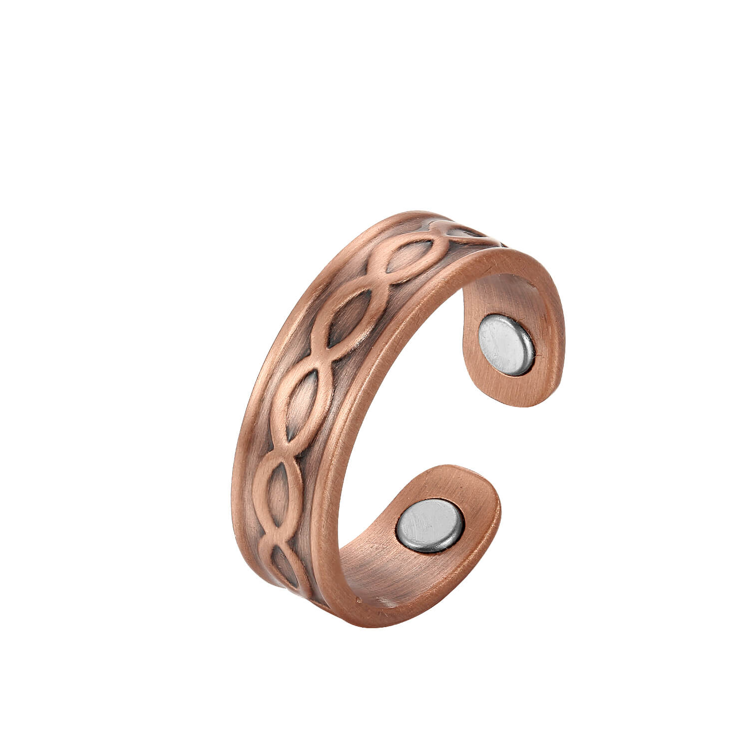 Infinity Copper Healing Ring R2 Magnetic Copper Therapy ring for arthritis