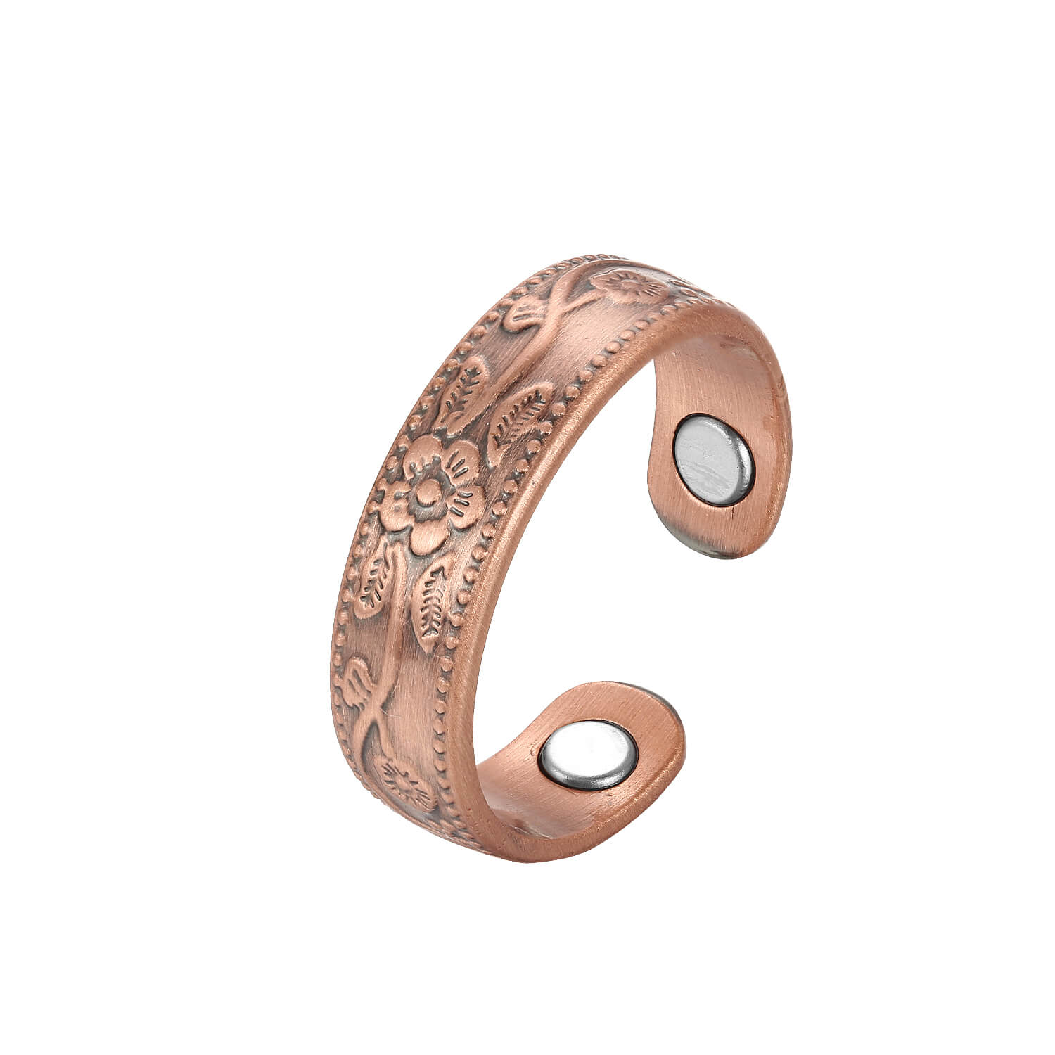 Antique Copper Healing Ring R4 Magnetic Copper Therapy ring for arthritis